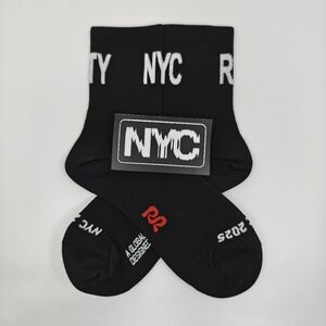 1 Pair | Size M/L | Bandit Running l 25 NYC Marathon RUN CITY Lite Quarter Socks